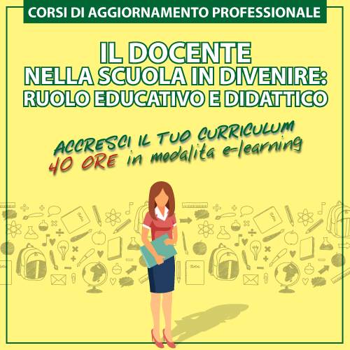 500x500 IL DOCENTE NELLA SCUOLA IN DIVENIRE